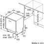 BOSCH Volledig integreerbare vaatwasser SMV4HDX52E 81 5 cm x 59 8 cm - Thumbnail 9