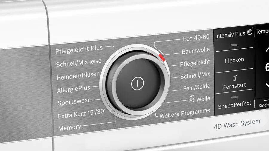 Bosch HomeProfessional WAV28G43 wasmachine Voorbelading 9 kg 1400 RPM A Wit - Foto 4
