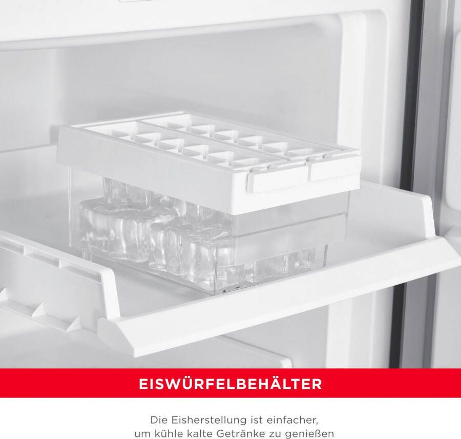 Hanseatic Koel-vriescombinatie HKGK17955CNFWDBI NoFrost Waterdispenser