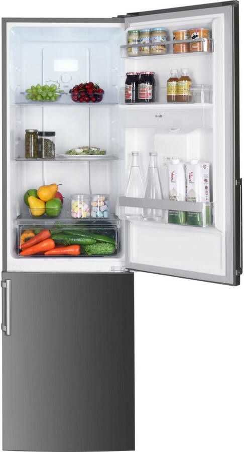 Hanseatic Koel-vriescombinatie HKGK17955CNFWDBI NoFrost Waterdispenser