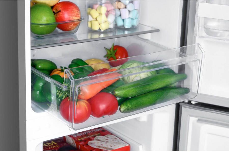 Hanseatic Koel-vriescombinatie HKGK17955CNFWDBI NoFrost Waterdispenser