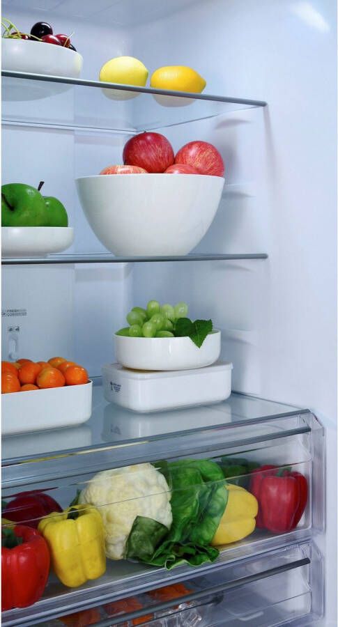 Hanseatic Koel-vriescombinatie HKGK18560CNFWDI NoFrost Waterdispenser (1 stuk)