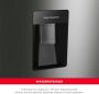 Hanseatic Koel-vriescombinatie HKGK18560CNFWDI NoFrost waterdispenser deuralarm (1 stuk) - Thumbnail 6