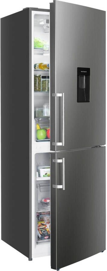 Hanseatic Koel-vriescombinatie HKGK18560CNFWDI NoFrost Waterdispenser (1 stuk)