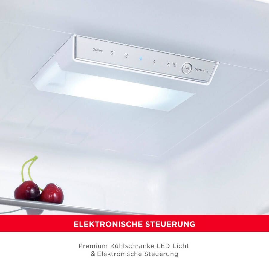 Hanseatic Koel-vriescombinatie HKGK18560CNFWDI NoFrost Waterdispenser (1 stuk)