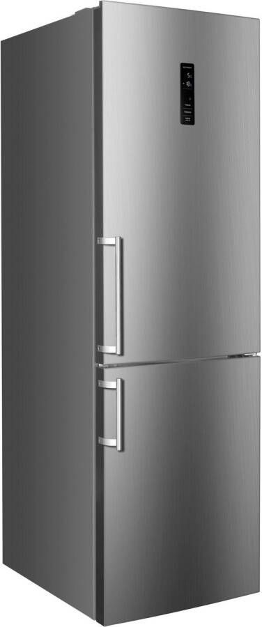 Hanseatic Koel-vriescombinatie HKGK19560CNFDI Snelle vriesfunctie Eco-modus NoFrost Display Deuralarm