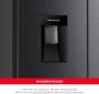Hanseatic Multidoor HCDB18080DWDI NoFrost waterdispenser display deuralarm - Thumbnail 5