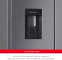 Hanseatic Multidoor HCDB18080DWDI NoFrost waterdispenser display deuralarm - Thumbnail 12
