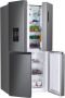 Hanseatic Multidoor HCDB18080DWDI NoFrost waterdispenser display deuralarm - Thumbnail 3