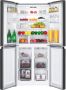 Hanseatic Multidoor HCDB18080DWDI NoFrost waterdispenser display deuralarm - Thumbnail 5