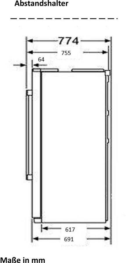 Hanseatic Side-by-side HSBS17990DI