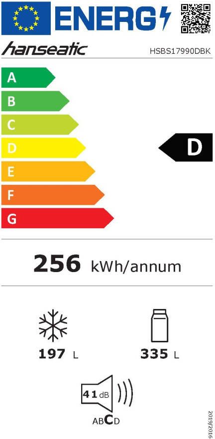 Hanseatic Side-by-side HSBS17990DI