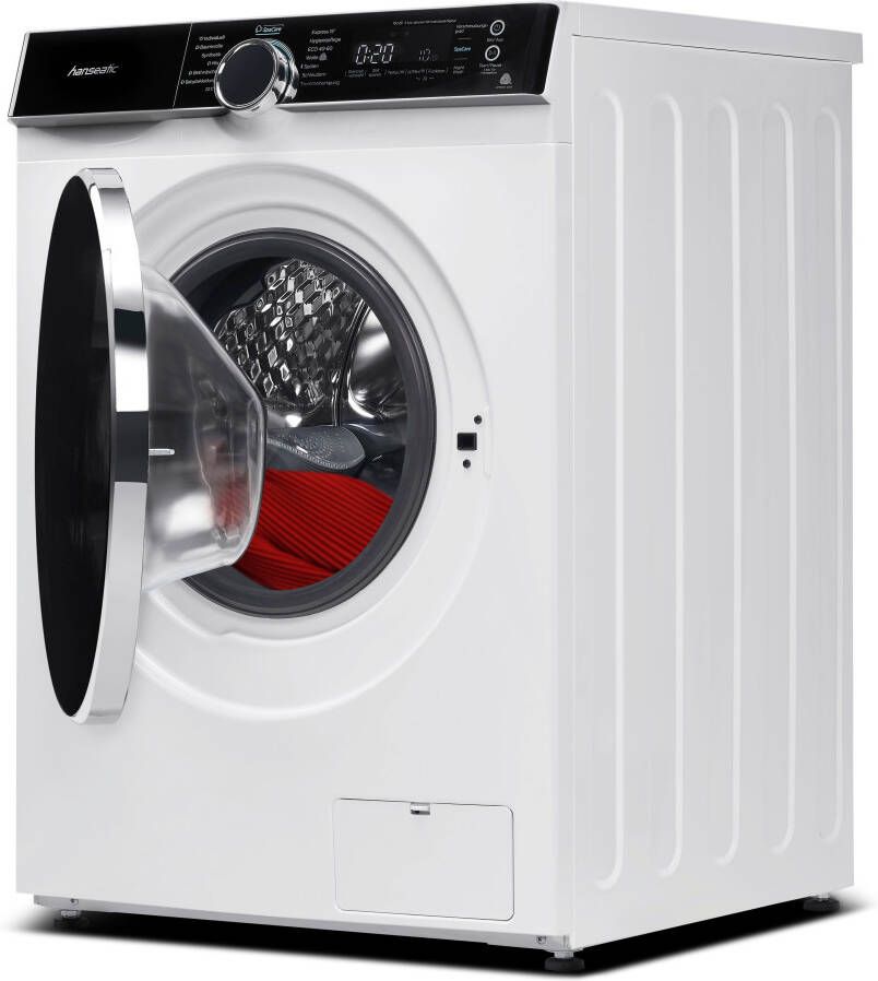 Hanseatic Wasmachine HWMK814B Nachtwasprogramma AquaStop stoomfunctie