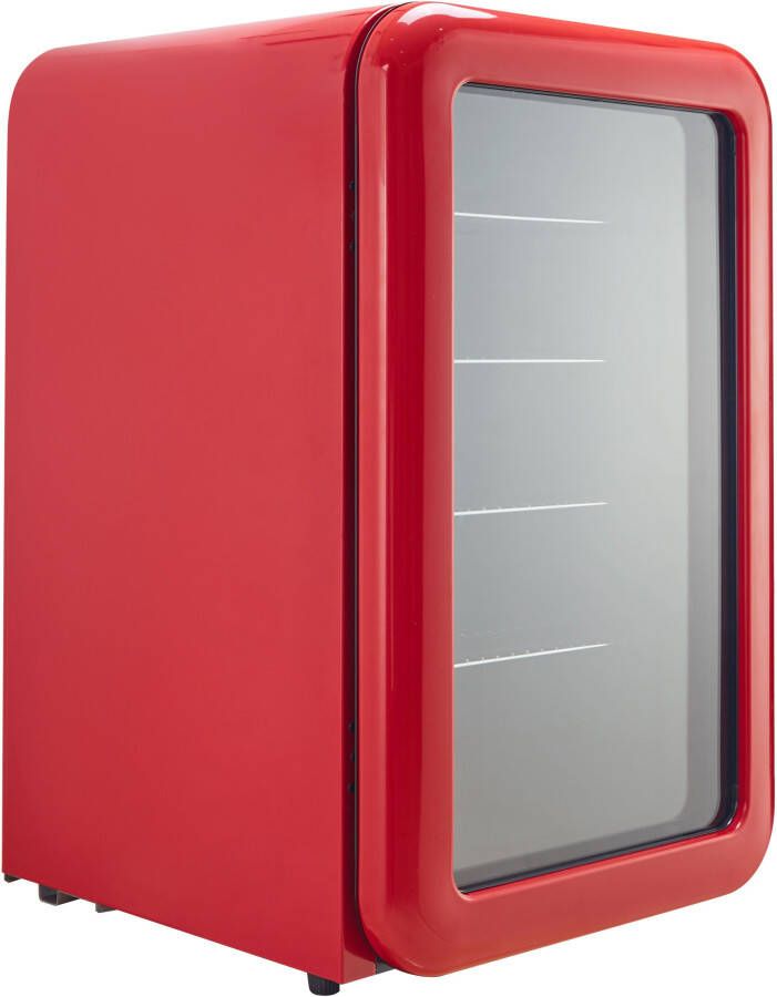 Hanseatic Drankenkoelkast HBC115ERRH red - Foto 7