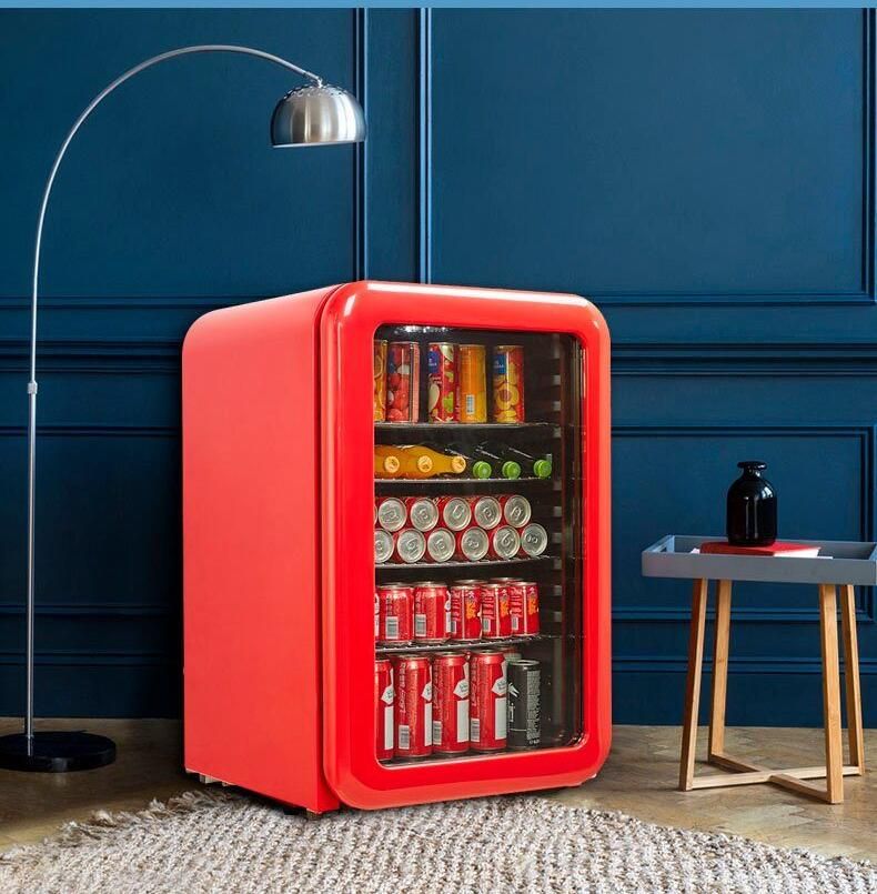 Hanseatic Drankenkoelkast HBC115ERRH red - Foto 4