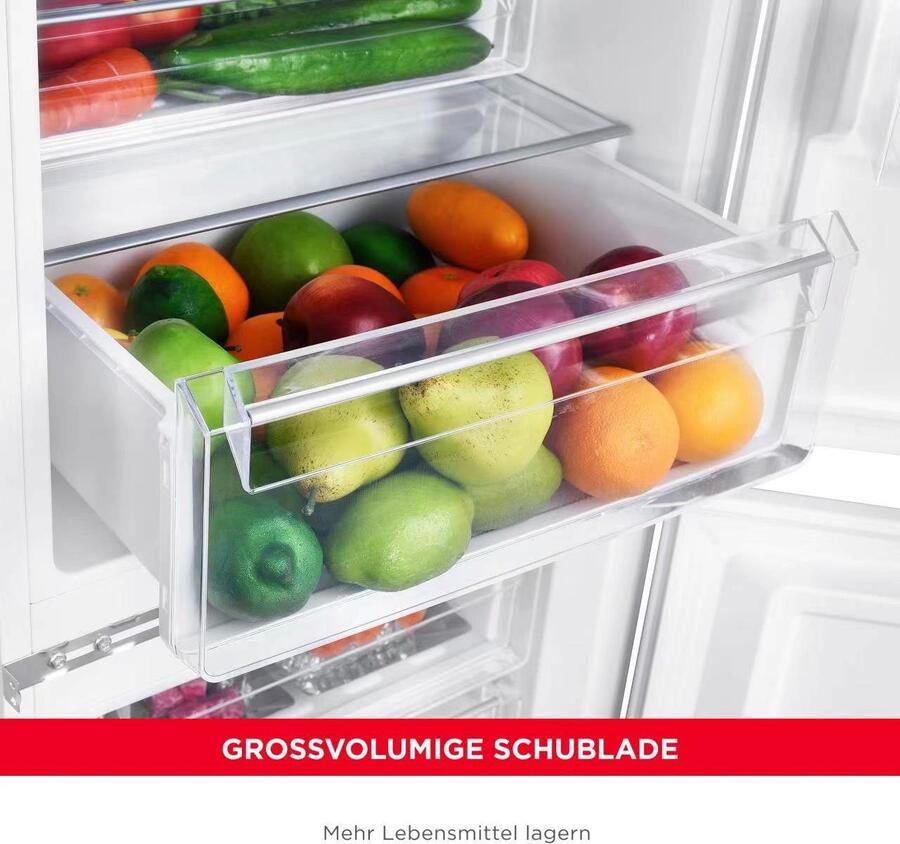 Hanseatic Inbouw koel-vriescombinatie HEKGK17754D 178 cm x 54 cm - Foto 3