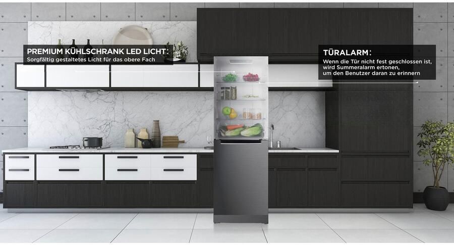 Hanseatic Koel-vriescombinatie HKGK16655CNFI - Foto 6