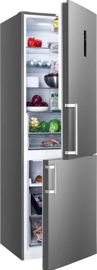 Hanseatic Koel-vriescombinatie HKGK19560CNFDI Snelle vriesfunctie Eco-modus NoFrost Display Deuralarm - Foto 7