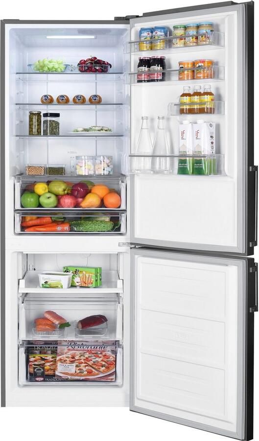 Hanseatic Koel-vriescombinatie HKGK19560CNFDI Snelle vriesfunctie Eco-modus NoFrost Display Deuralarm - Foto 4