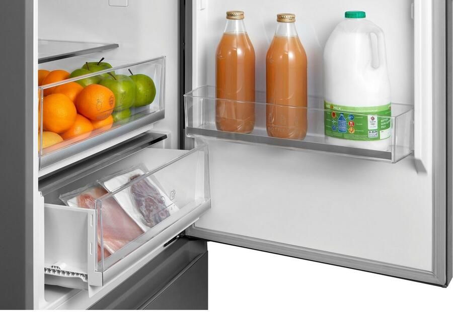 Hanseatic Koel-vriescombinatie HKGK20060ANFI NoFrost automatische ontdooiing QuickFreeze vakantiemodus display - Foto 5