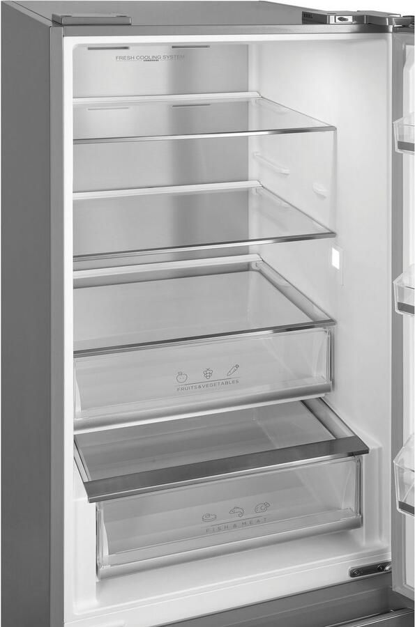 Hanseatic Koel-vriescombinatie HKGK20060ANFI NoFrost automatische ontdooiing QuickFreeze vakantiemodus display - Foto 12