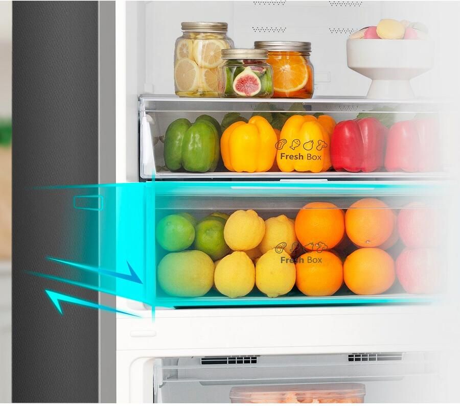 Hanseatic Koel-vriescombinatie HKGKB20060ANFI - Foto 2