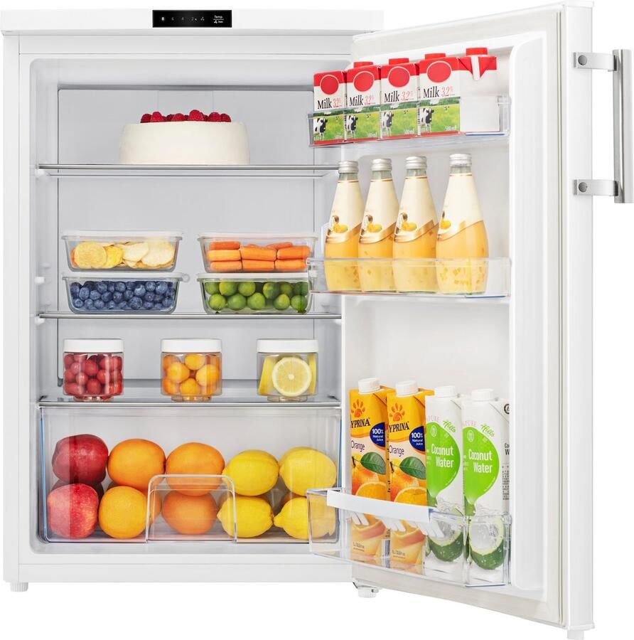 Hanseatic Koelkast HKS8555DW Automatisch ontdooien super koelfunctie