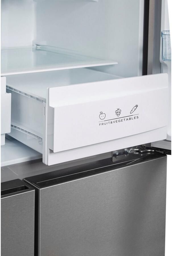 Hanseatic MultiDoor HCD17884EI NoFrost waterdispenser FreshZone vakantiemodus display - Foto 4