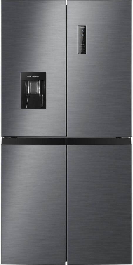 Hanseatic Multidoor HCDB18080DWDI NoFrost waterdispenser display deuralarm - Foto 7