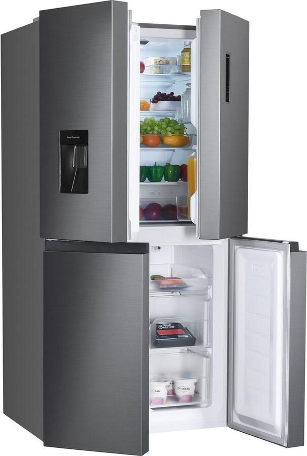 Hanseatic Multidoor HCDB18080DWDI NoFrost waterdispenser display deuralarm - Foto 5