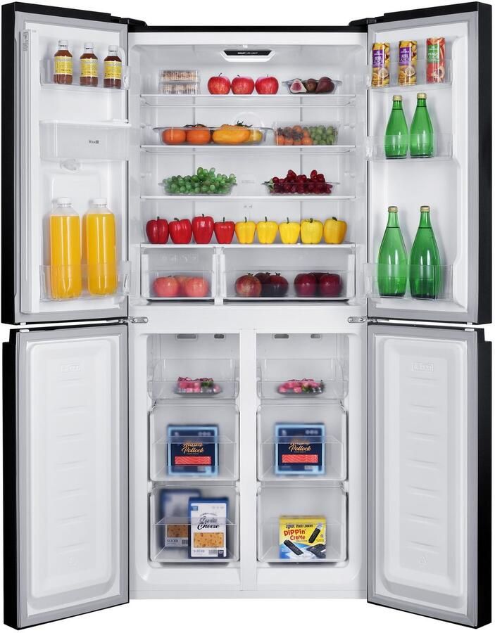 Hanseatic MultiDoor HCDC18080CWDI NoFrost waterdispenser display - Foto 3