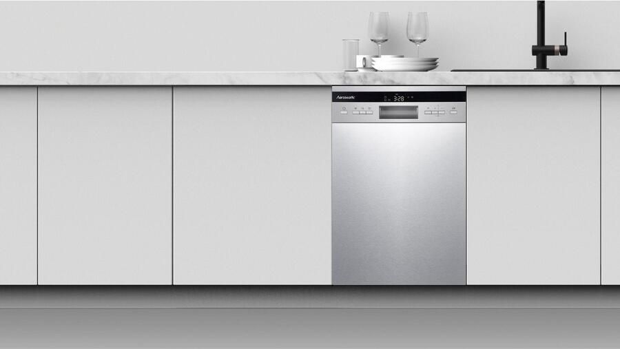 Hanseatic Onderbouwvaatwasser HGU4582C10T7736EI 81 5 cm x 44 8 cm - Foto 7