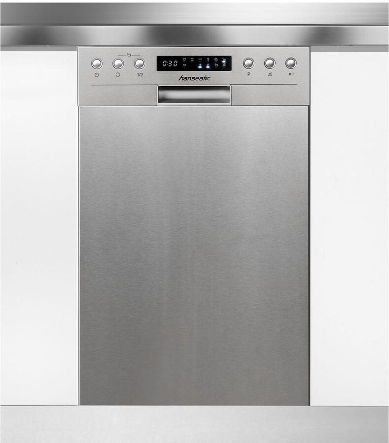 Hanseatic Onderbouwvaatwasser HGU4582D97710DI 81 5 cm x 44 8 cm