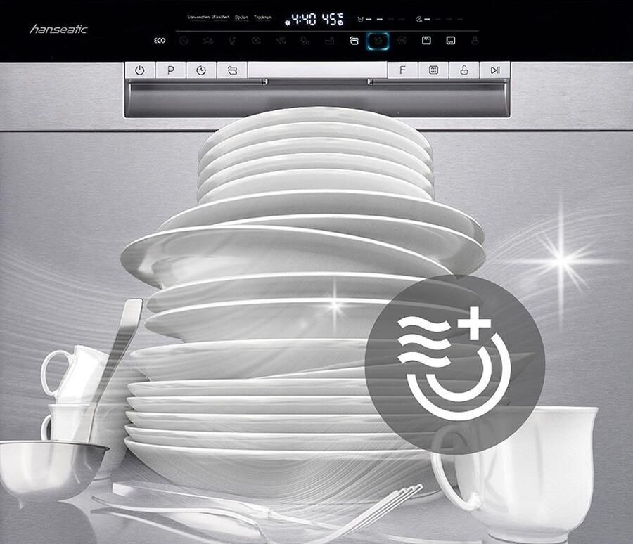 Hanseatic Onderbouwvaatwasser HGU6082A147931ES 82 cm x 60 cm - Foto 5