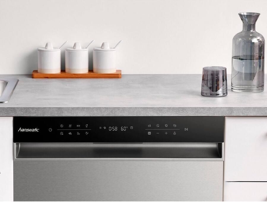 Hanseatic Onderbouwvaatwasser HGU6082B147709WS 82 cm x 60 cm - Foto 4