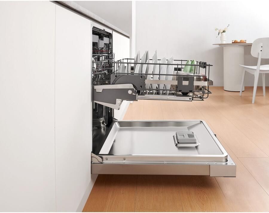 Hanseatic Onderbouwvaatwasser HGU6082B147931ES 82 cm x 60 cm Onderkorf met comfortabele heftechniek - Foto 7