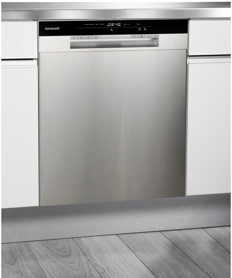 Hanseatic Onderbouwvaatwasser HGU6082B147931ES 82 cm x 60 cm Onderkorf met comfortabele heftechniek - Foto 5