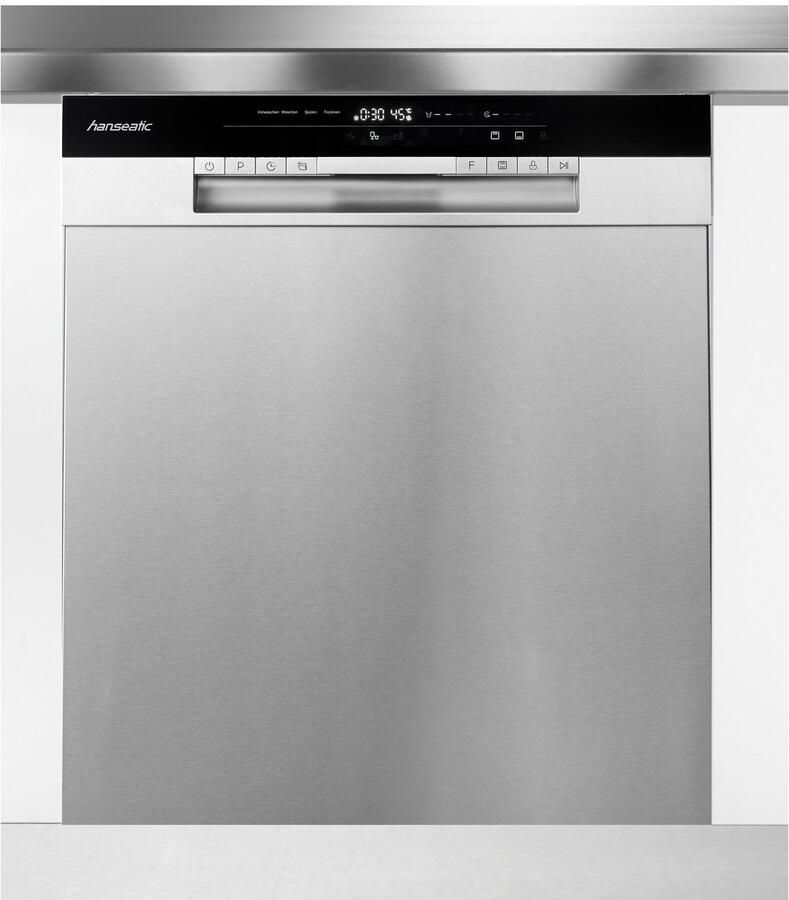 Hanseatic Onderbouwvaatwasser HGU6082B147931ES 82 cm x 60 cm Onderkorf met comfortabele heftechniek - Foto 3