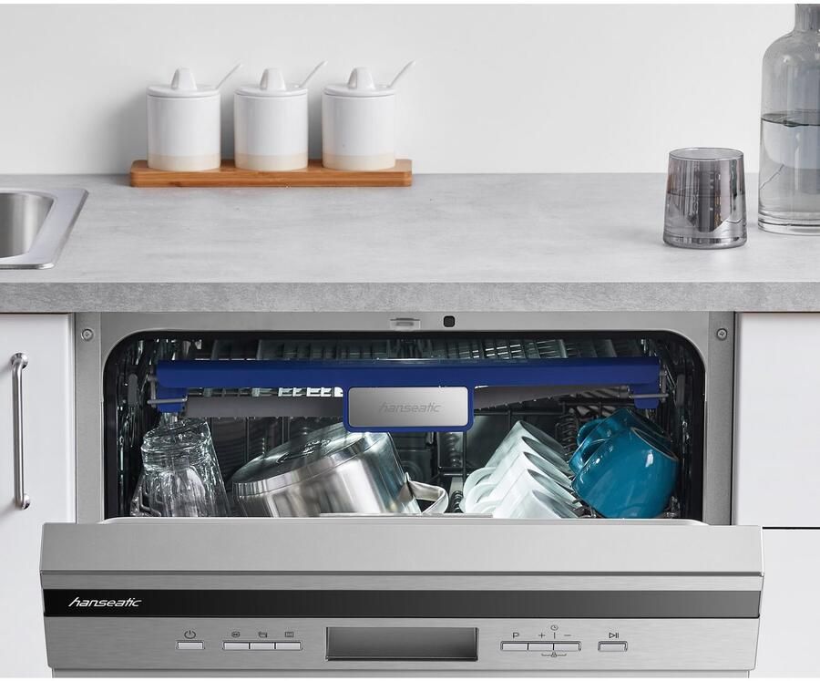 Hanseatic Onderbouwvaatwasser HGU6082B14U7735ES 81 5 cm x 60 cm - Foto 5
