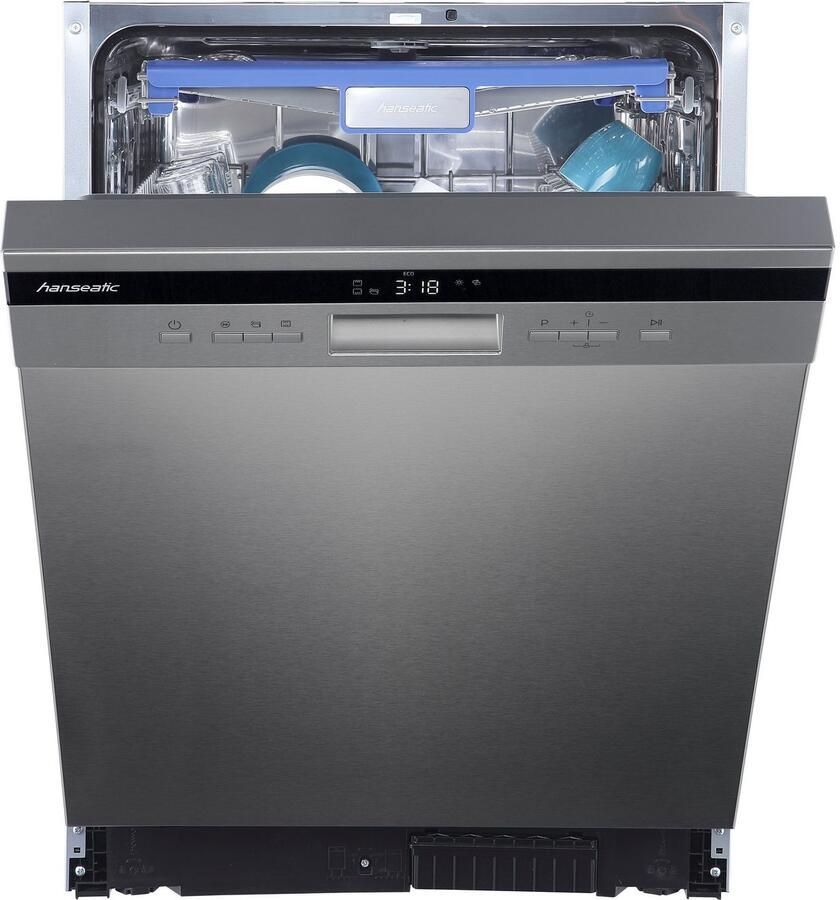 Hanseatic Onderbouwvaatwasser HGU6082C14T7735EI 81 5 cm x 59 8 cm - Foto 3