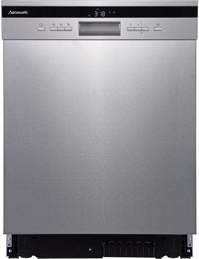 Hanseatic Onderbouwvaatwasser HGU6082D14J7735EI 81 5 cm x 59 8 cm - Foto 2