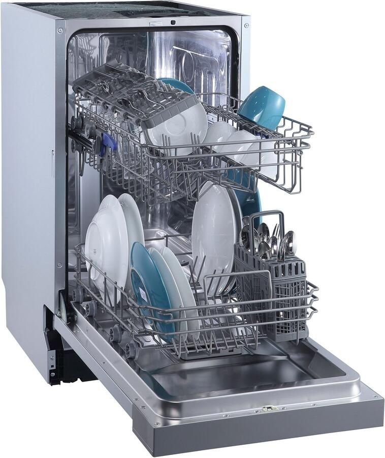 Hanseatic Semi-geïntegreerde vaatwasser HGTI4582C10J7710DS 81 5 cm x 44 8 cm - Foto 3