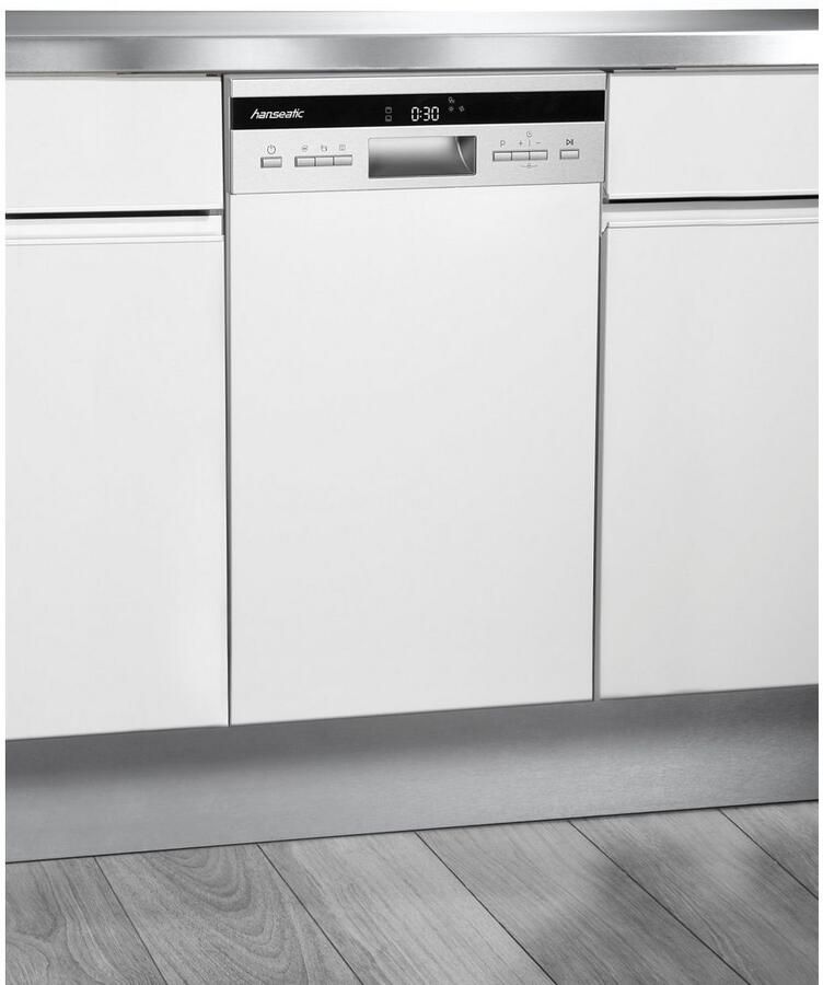 Hanseatic Semi-geïntegreerde vaatwasser HGTI4582C10T7736ES 81 5 cm x 44 8 cm - Foto 5