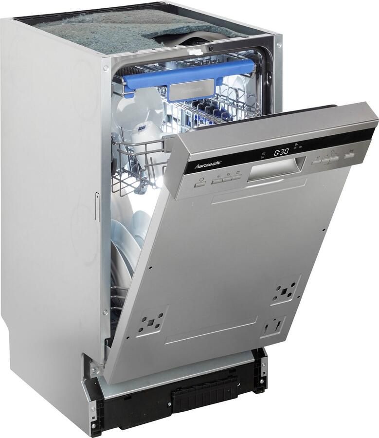 Hanseatic Semi-geïntegreerde vaatwasser HGTI4582C10T7736ES 81 5 cm x 44 8 cm - Foto 4