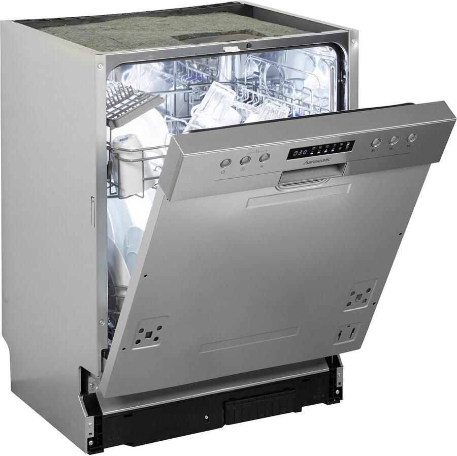 Hanseatic Semi-geïntegreerde vaatwasser HGTI6082C13K7709DS 81 5 cm x 59 8 cm