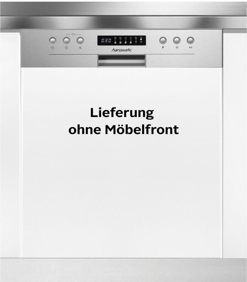 Hanseatic Semi-geïntegreerde vaatwasser HGTI6082C13K7709DS 81 5 cm x 59 8 cm - Foto 4