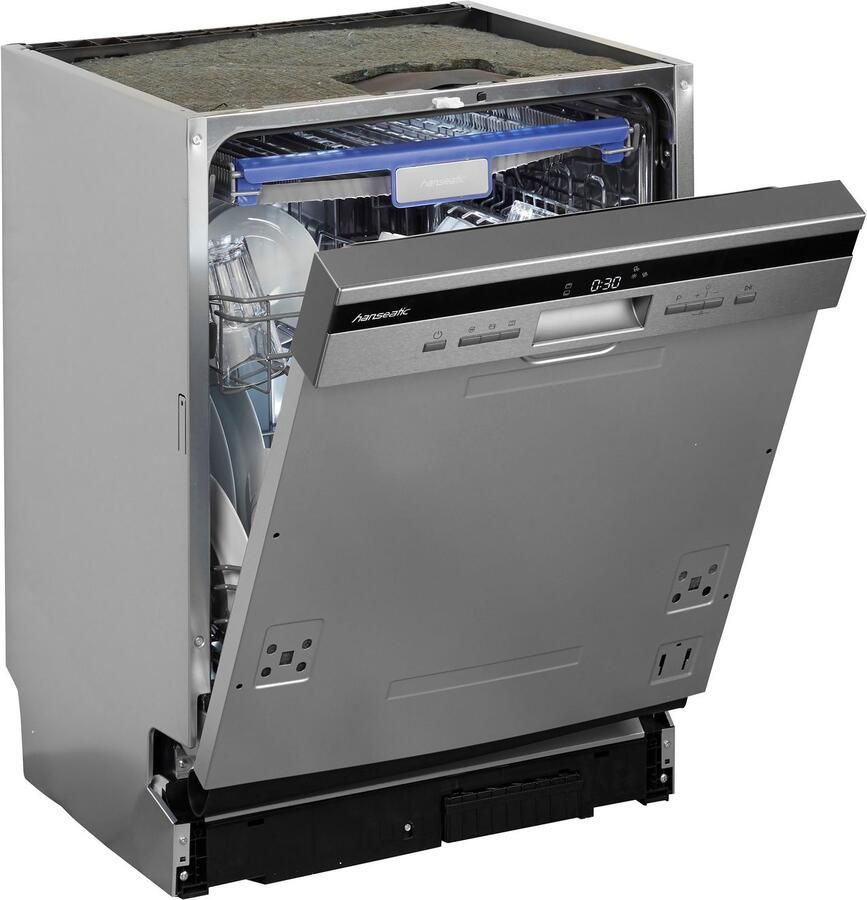 Hanseatic Semi-geïntegreerde vaatwasser HGTI6082C14T7735ES 81 5 cm x 59 8 cm - Foto 2