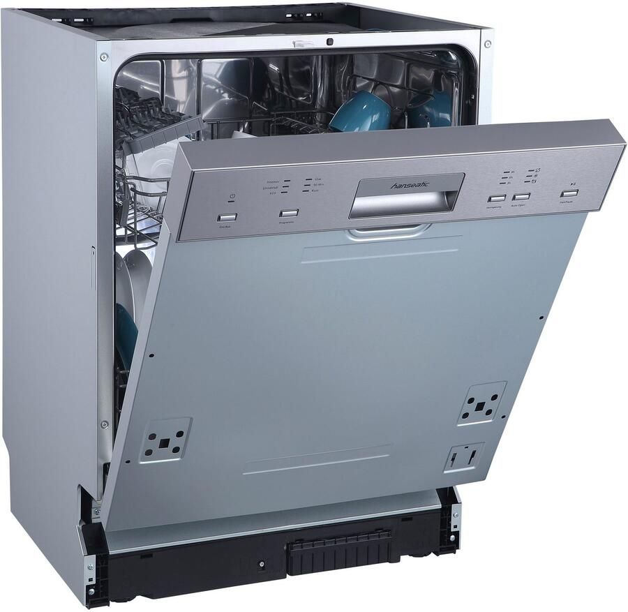 Hanseatic Semi-geïntegreerde vaatwasser HGTI6082D137709HS 81 5 cm x 59 8 cm - Foto 3