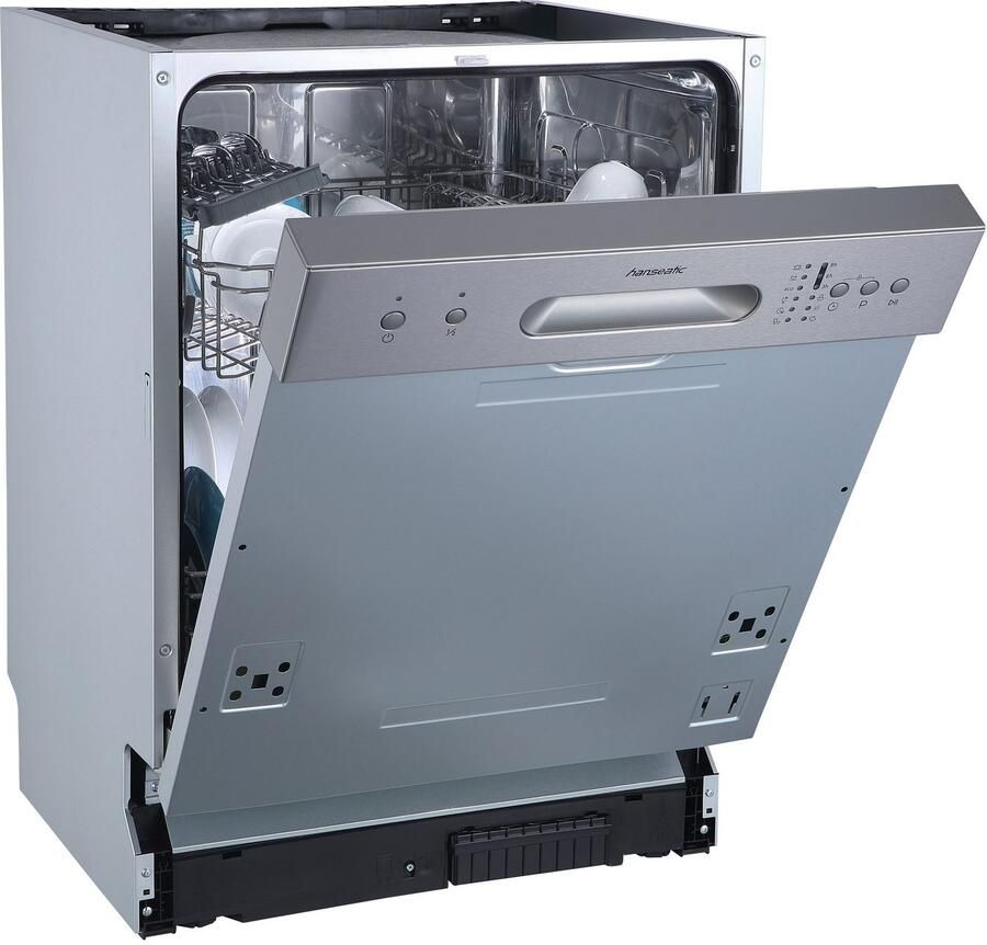 Hanseatic Semi-geïntegreerde vaatwasser HGTI6082E127735BS 81 5 cm x 59 8 cm - Foto 3