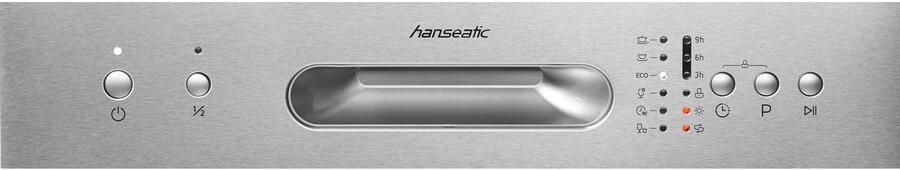 Hanseatic Semi-geïntegreerde vaatwasser HGTI6082E127735BS 81 5 cm x 59 8 cm - Foto 11
